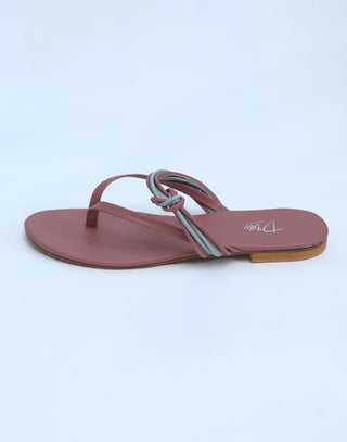 Thong flip flop Flat - Mulberry