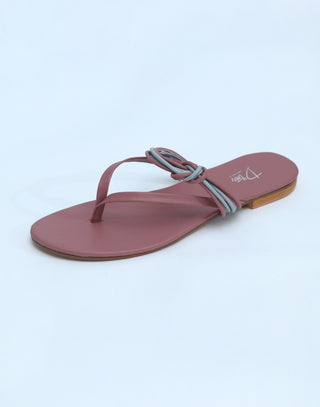 Thong flip flop Flat - Mulberry