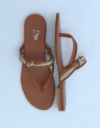 Thong flip flop Flat - Tan