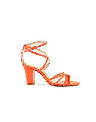 Gallant Bulbous Heel (Neon Orange)